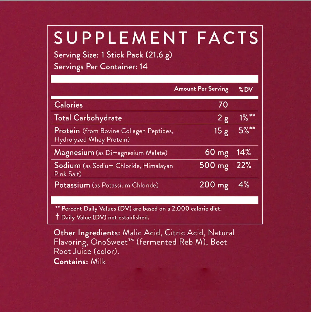 Lumis Protein+ Electrolytes